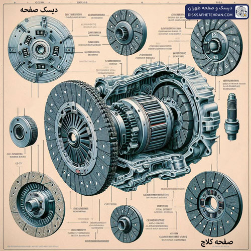 تفاوت بین دیسک کلاچ و صفحه کلاچ